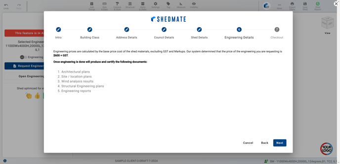 Engineering Reports Request