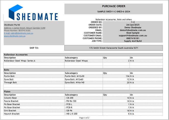 Ordering System 2